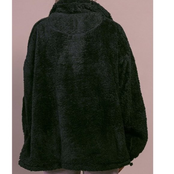 Free People Black Big Sky Jacket Small NWOT - Picture 12 of 15